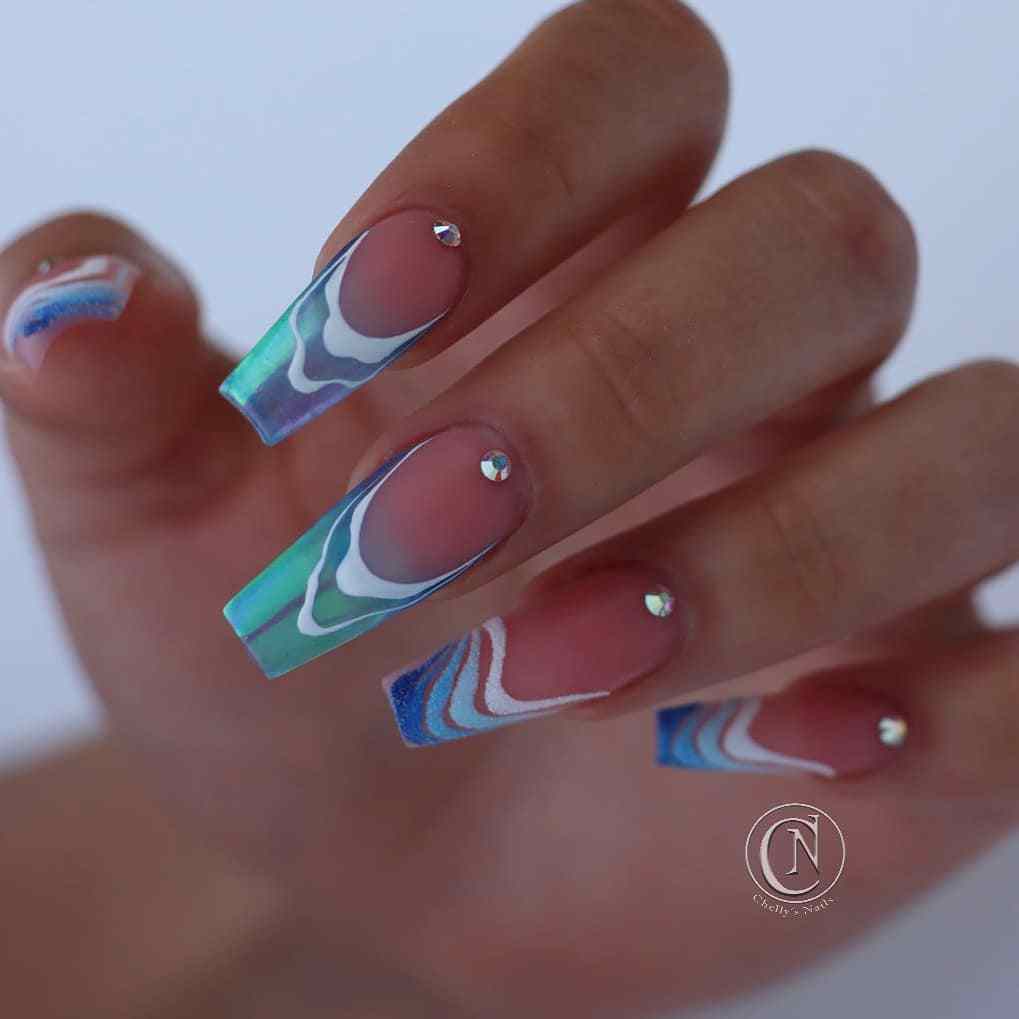 50+ Beautiful Summer Nail Designs For Women In 2021 images 44