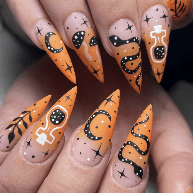 50+ Halloween Nail Ideas 2021 You’ll Actually Want To Wear images 1