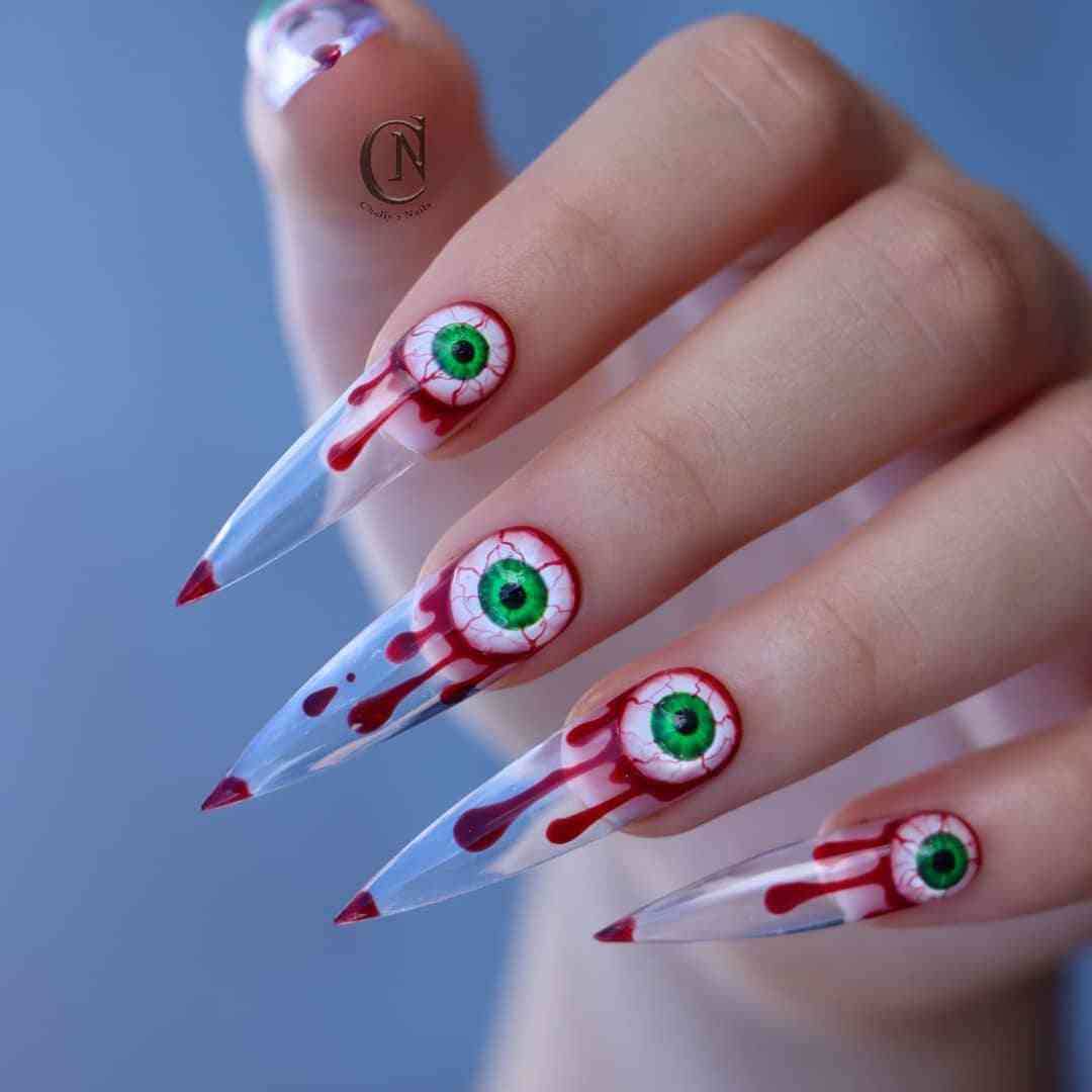50+ Halloween Nail Ideas 2021 You’ll Actually Want To Wear images 3
