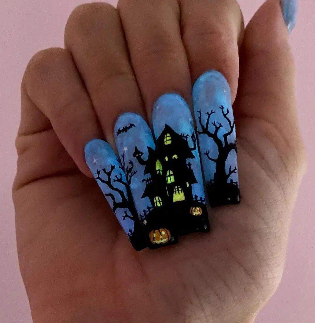 50+ Halloween Nail Ideas 2021 You’ll Actually Want To Wear images 6