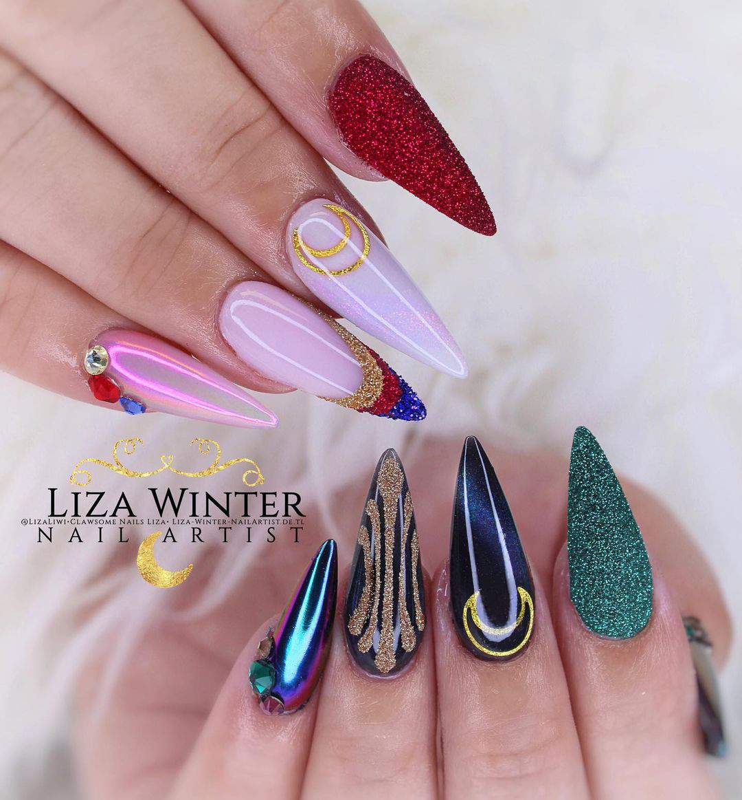 20 Cute Fall Nail Designs To Try In 2021 images 20